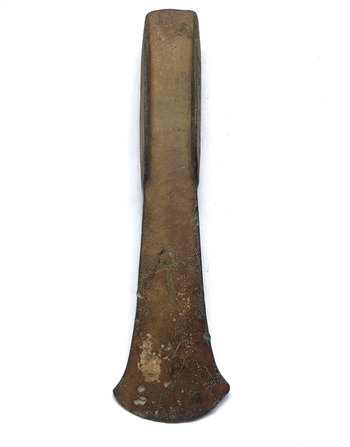 Lot 473 - Bronze Age chisel, copper alloy,...