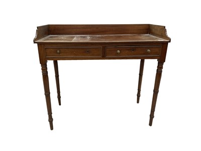 Lot 3039 - An early Victorian mahogany washstand, with...