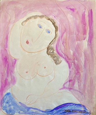 Lot 601 - Dora HOLZHANDLER (1928-2015) Nude Model,...