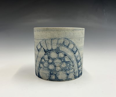 Lot 912 - A Carn pottery vase, with printed marks and...