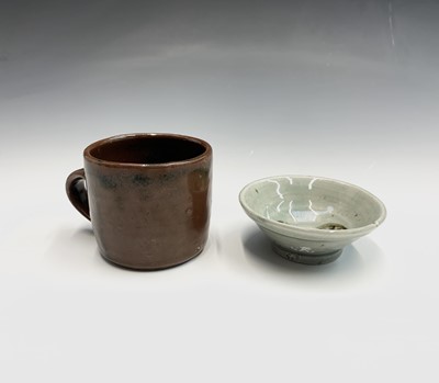 Lot 914 - A Trevor Corser studio pottery mug, height 7cm,...