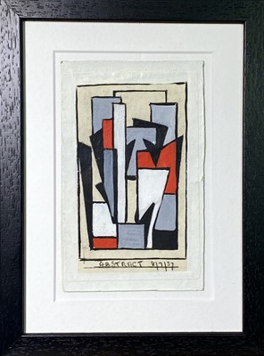 Lot 611 - Edward H. ROGERS (1911-1994) Abstract Design...