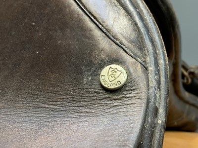 Lot 257 - A Lovatt & Ricketts children's saddle, seat 15"...