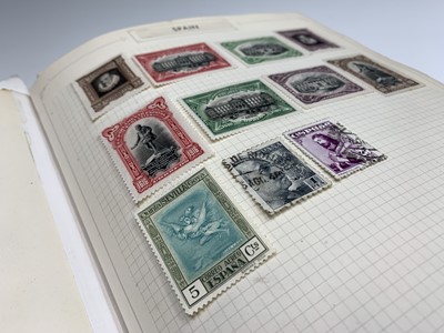 Lot 335 - World Collection contained in two spring back...