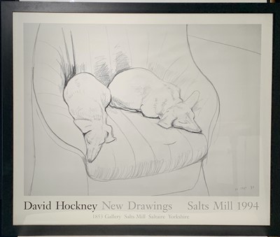 Lot 697 - David HOCKNEY (1937) New Drawings Salts Mill...