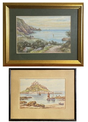 Lot 230 - T H VICTOR (1894-1980) 'St Michael’s Mount' & '...