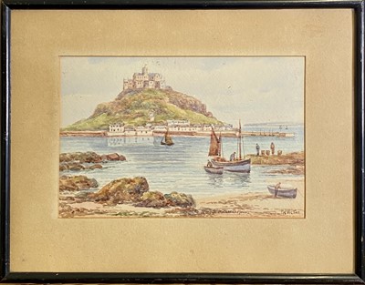 Lot 230 - T H VICTOR (1894-1980) 'St Michael’s Mount' & '...