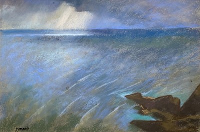 Lot 216 - Ken SYMONDS (1927-2010) Sullen Sea -...