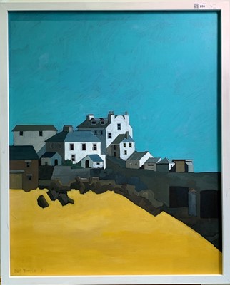 Lot 206 - Chris THOMPSON (XX-XXI) Two large St Ives oils...