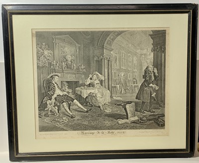 Lot 691 - William HOGARTH (1697-1764) 'Marriage a la...