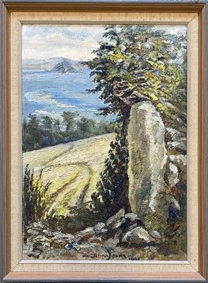 Lot 324 - Dora JOHNS The Mount from Newlyn Hill Oil on...