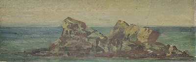 Lot 207 - E Kendrick WYNNE Low Tide Rocks Oil on Canvas...