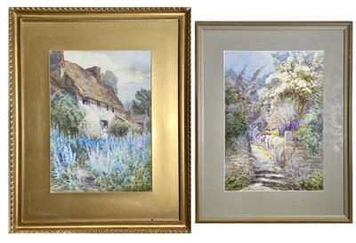 Lot 708 - Florence LEWIS (act.1896-1904) Spring Cottages...