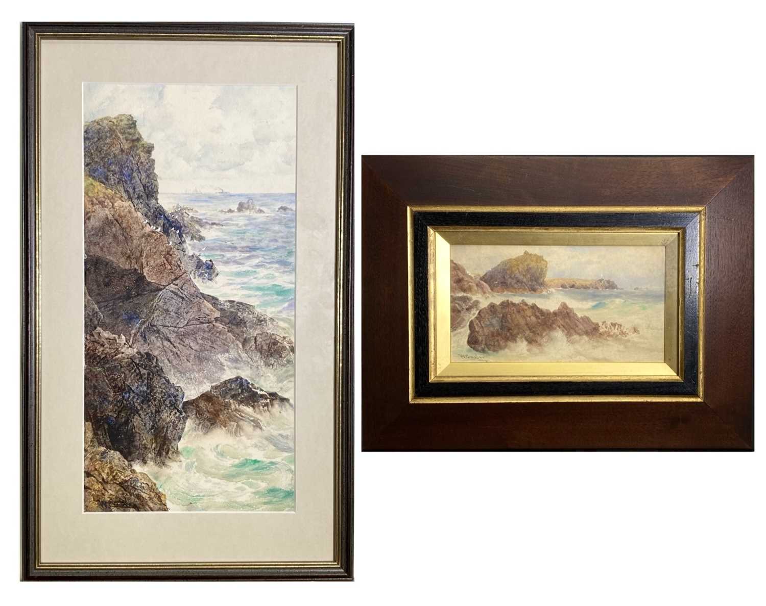 Lot 171 - William CASLEY (1867-1921) The Lizard Coast...