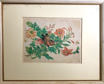 Lot 159 - A Chinese watercolour on rice paper of a...