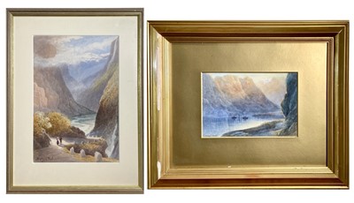 Lot 256 - Sydney E. HART (1867-1921) Norweigan Mountain...