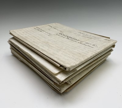 Lot 1201 - INDENTURES and DOCUMENTS. Concerning Cambray...