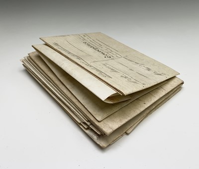 Lot 1202 - INDENTURES, CONVEYENCE and DOCUMENTS. Copy of...