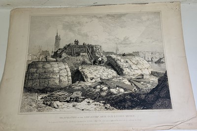 Lot 1421 - Edward William COOKE (1811-1880) Old London...