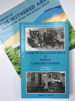 Lot 406 - Railway Books - Cornwall, Devon, Welsh and...