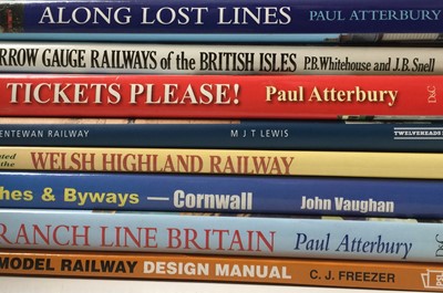 Lot 406 - Railway Books - Cornwall, Devon, Welsh and...