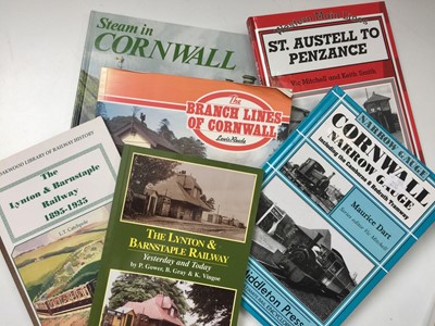 Lot 406 - Railway Books - Cornwall, Devon, Welsh and...