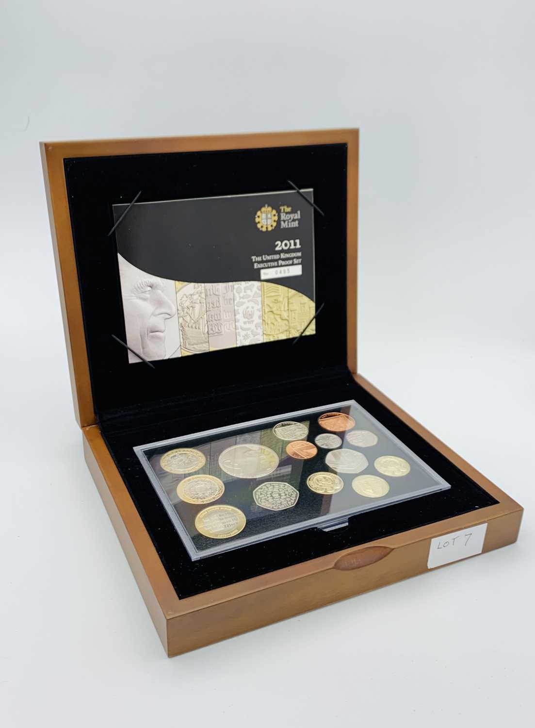 Lot 7 - Great Britain 2011 Executive Proof Set. Cased...