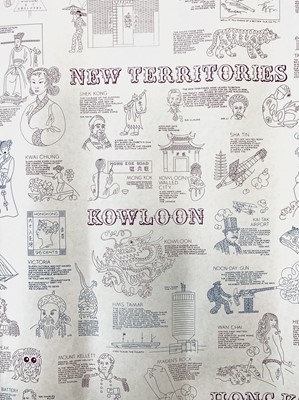 Lot 1507 - Eight survey maps of east Devon.