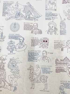 Lot 1507 - Eight survey maps of east Devon.