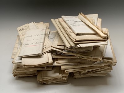 Lot 1207 - INDENTURES. A large collection of over fifty...