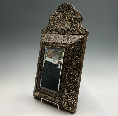 Lot 58 - An early 20th century wall mounted key cabinet,...