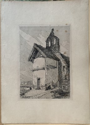 Lot 573 - John Sell Cotman Etching West End of...