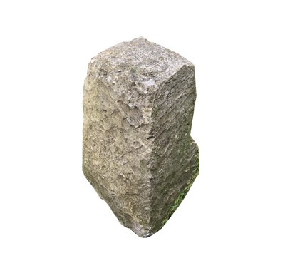 Lot 619 - A limestone staddle stone base. Approx. height...