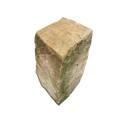 Lot 623 - A limestone staddle stone base. Approx. height...