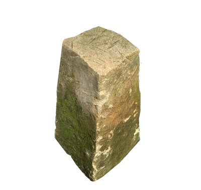 Lot 624 - A limestone staddle stone base. Approx. height...