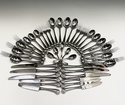 Lot 224 - Robert Welch, a canteen of stainless steel...