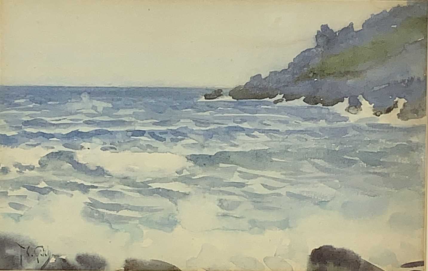 Lot 231 - Thomas Cooper GOTCH (1854-1931) Near Sennen...