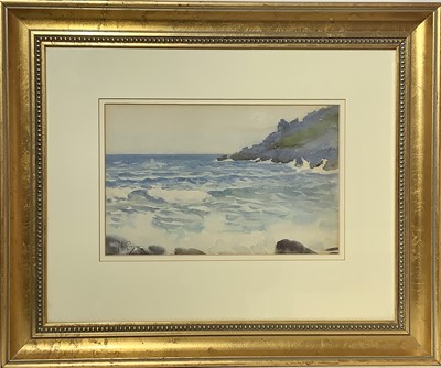 Lot 231 - Thomas Cooper GOTCH (1854-1931) Near Sennen...