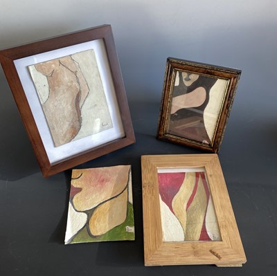 Lot 340 - Ben CARRIVICK (1980) Four small studies  Oil...