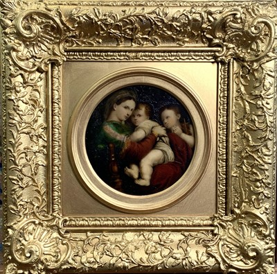 Lot 1441 - After RAPHAEL A copy of 'La Madonna della...