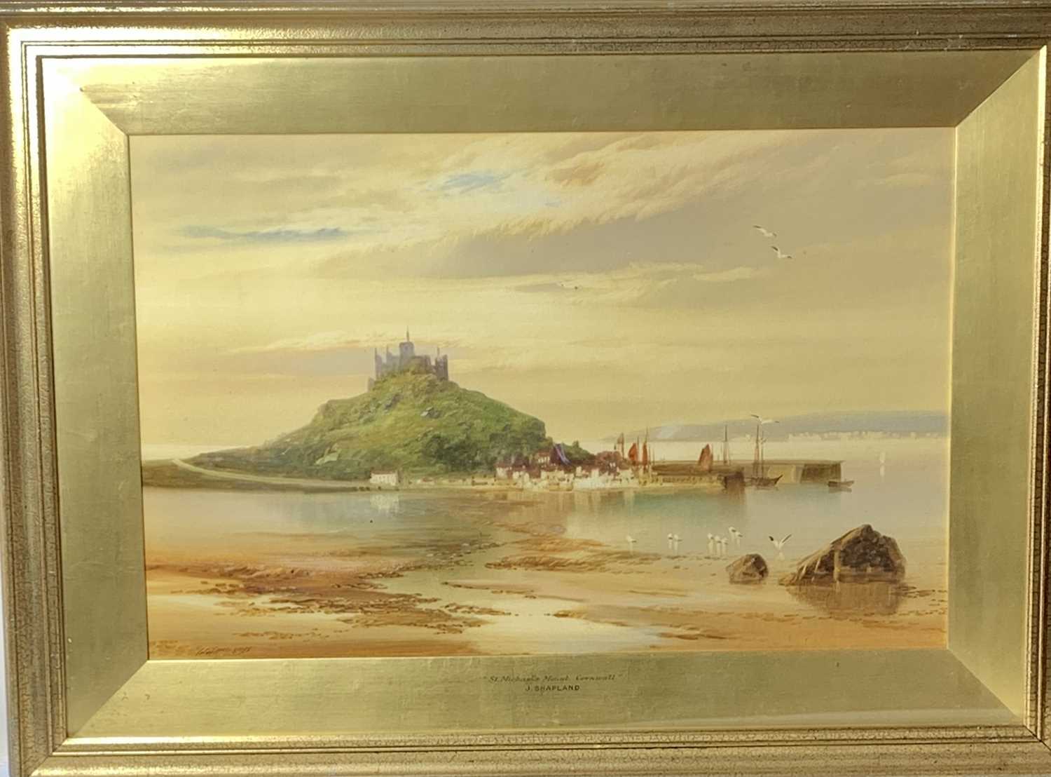 Lot 182 - John SHAPLAND (1865-1929) St Michaels Mount...