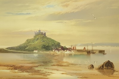 Lot 182 - John SHAPLAND (1865-1929) St Michaels Mount...