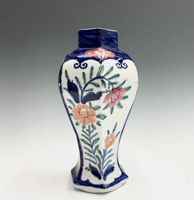 Lot 174 - A pair of Japanese Imari octagonal vases,...