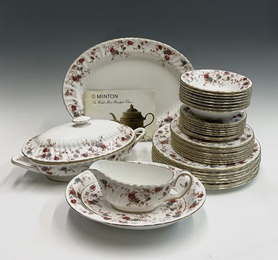 Lot 894 - A Minton 'Ancestral' pattern dinner service -...