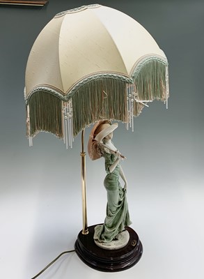 Lot 845 - A Guiseppe Armani Florence figural table lamp,...