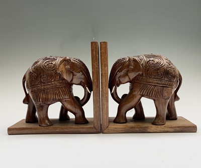 Lot 583 - An Eastern hardwood carved dragon, height 39cm,...