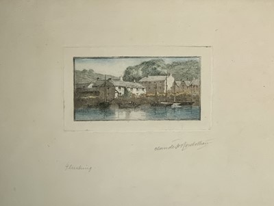 Lot 795 - Claude Hamilton ROWBOTHAM (1864-1949) Falmouth...