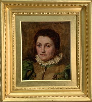 Lot 223 - Edwin HARRIS (1855-1906) Portrait of a young...