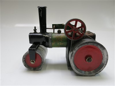 Lot 40 - A Mamod steam roller, together with a...