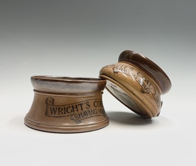 Lot 999 - Advertising - Two Royal Doulton salt glazed...